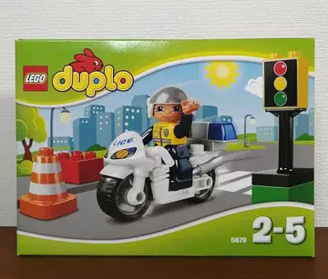 LEGO 5679 듀플로 폴리스 바이크 (2015년) 화이트 바이크