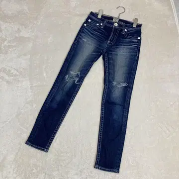 RODEOCROWNS 데님 바지 스키니 데님 여성용 아메카지 스타일