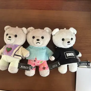 BE:FIRST 마나토 소우타 쥬논 봉제 인형 세트
