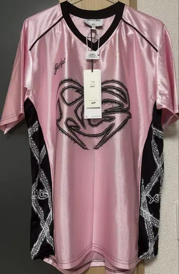 XG x YUEQI QI Football Oversized Tee