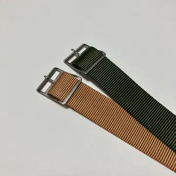해밀턴 Khaki 나일론 스트랩 2색 세트