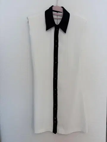 ZARA 숄더 패드 슬리브리스 원피스