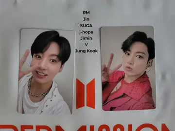 BTS PTD 랜덤 트레이딩 카드 정국 JUNG KOOK