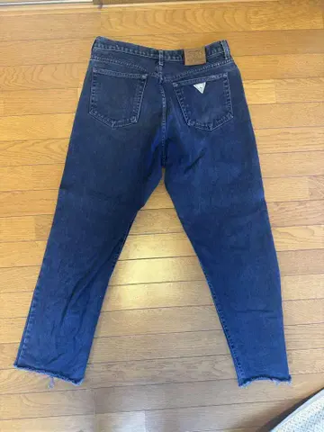GUESS JEANS 다크 블루 데님 W34 L32