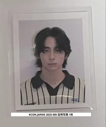 KCON JAPAN 2025 INI 니시 히로토 MD 증명사진 1매