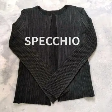 SPECCHIO 스페치오 플리츠 자켓 얇은 소재 일본제