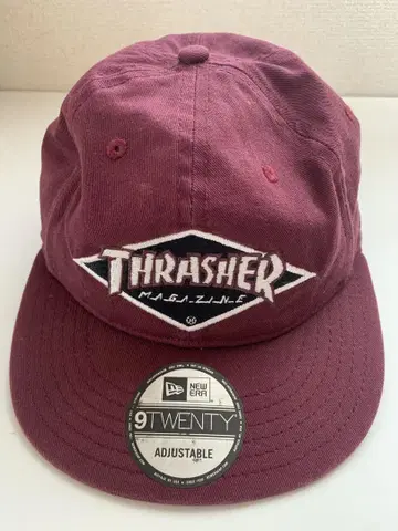 THRASHER 9TWENTY 버건디 캡