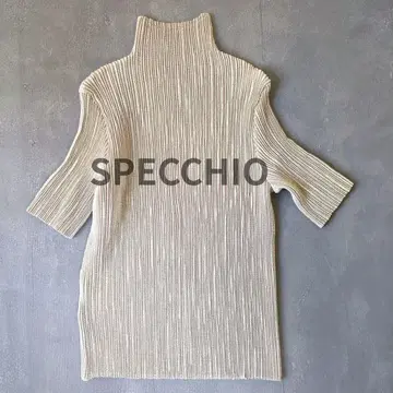 SPECCHIO 스페치오 셔틀 플리츠 상의 일본제