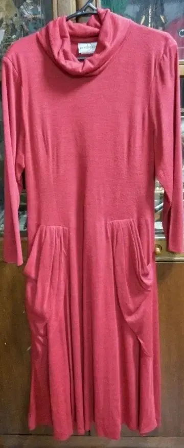 DEBENHAMS 빨간색 롱 원피스 16호