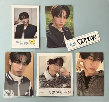 TWS 도훈 DOHOON 팬미 씨그리 트레이딩 카드