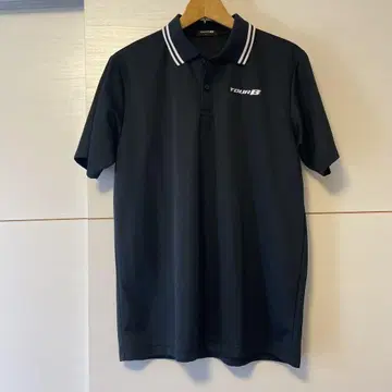 브릿지스톤 TOUR B 폴로셔츠 L 블랙