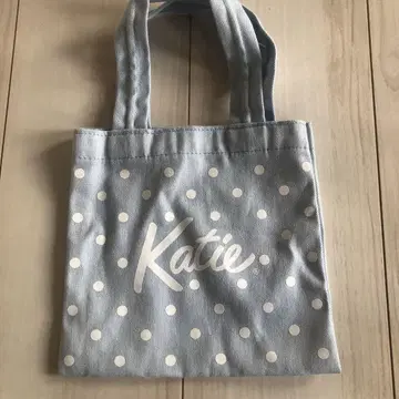 Katie 물방울 미니 토트백 도트
