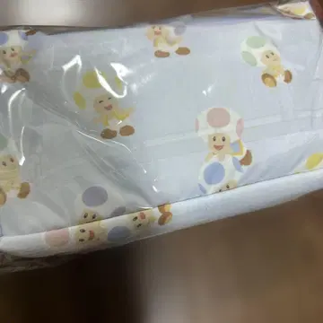 젤라피케 x 마리오 키노피오 스카이블루 한정판 파우치