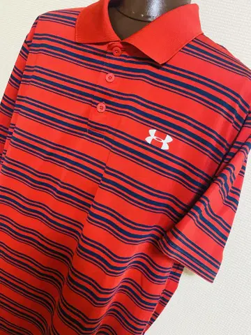 [ UNDER ARMOUR ] 스트라이프 폴로 셔츠 사이즈 XL