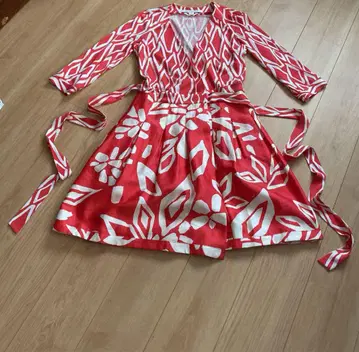 DVF 다이앤 폰 퍼스텐버그 랩 원피스 4