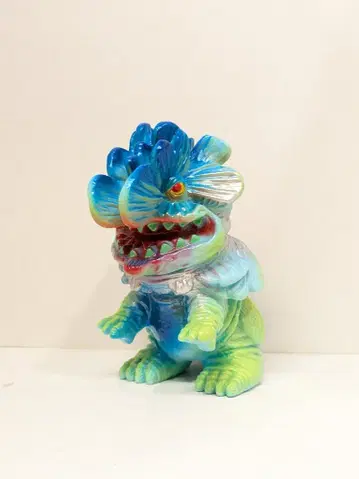 gumtaro 다육 괴수 고비라 스카이블루 성형/빨강/파랑/노랑