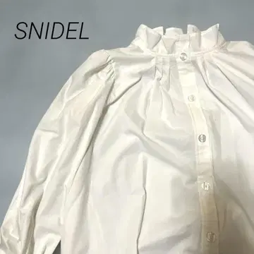 SNIDEL 셔츠 원피스 튜닉 프릴