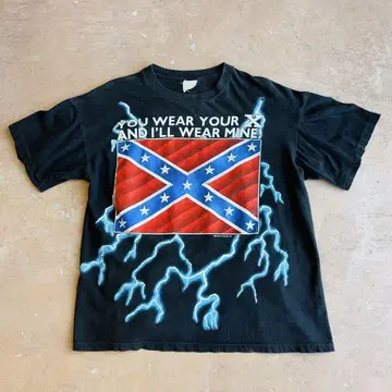 American thunder 아메리칸 썬더 플래그 티셔츠