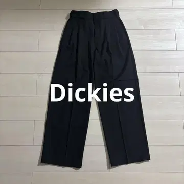 Dickies 2턱 와이드 테이퍼드 팬츠