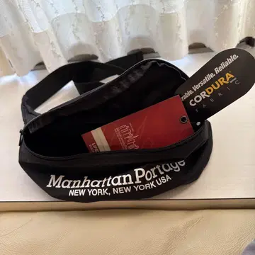 Manhattan Portage CORDURA 블랙 웨스트 파우치
