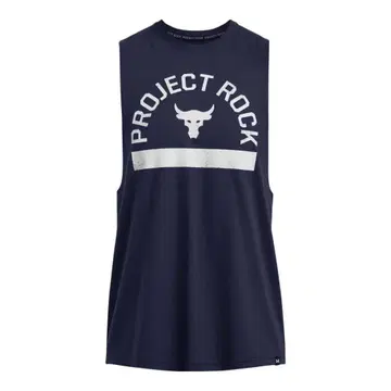 [ M 사이즈 ] Under Armour 프로젝트 락 슬리브리스 셔츠
