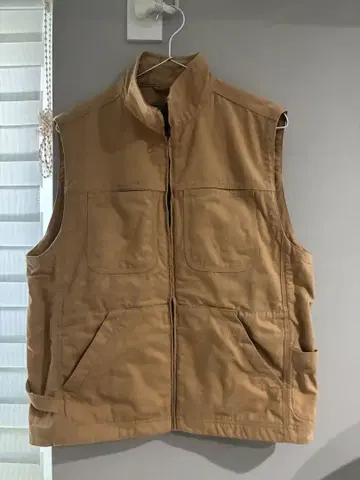 LL Bean 베스트 베이지 브라운 M 사이즈