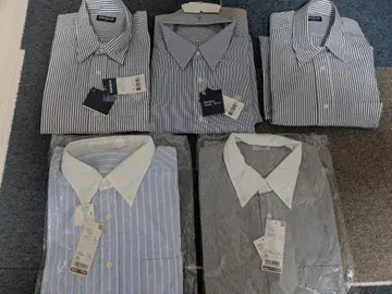 UNIQLO 비즈니스 캐주얼 셔츠 5매 세트 XL