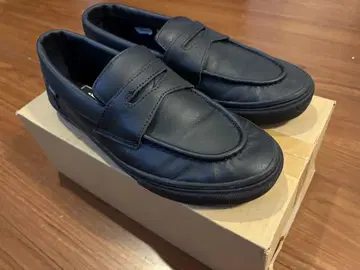 VANS V196CF 블랙 로퍼 US11
