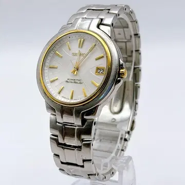 SEIKO 세이코 남성용 KINETIC AUTO RELAY 손목시계