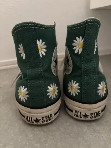 CONVERSE ALL STAR 데이지 패턴 하이컷 스니커즈