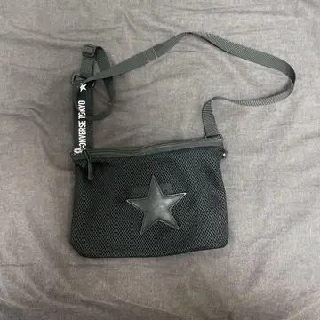 CONVERSE TOKYO 블랙 숄더백 사코슈
