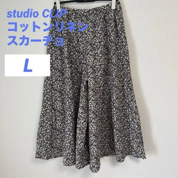 studio CLIP 여름철 관리 용이 서큘러 스카초 L 사이즈