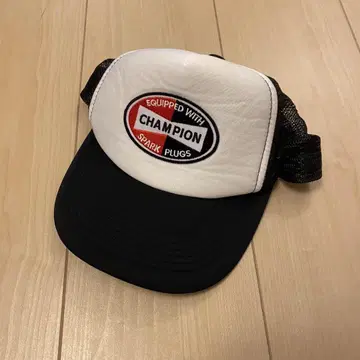 Champion 메쉬캡 화이트/블랙