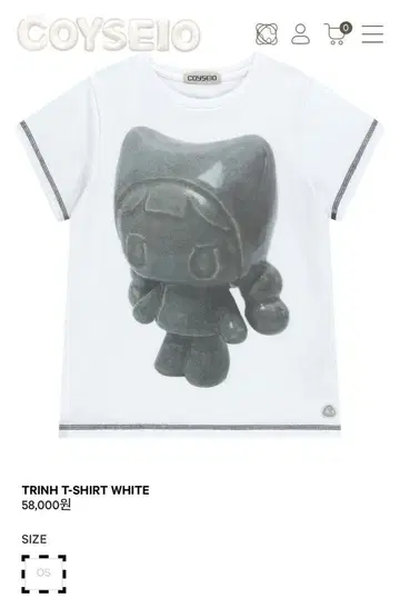 COYSEIO TRINH T-SHIRT WHITE