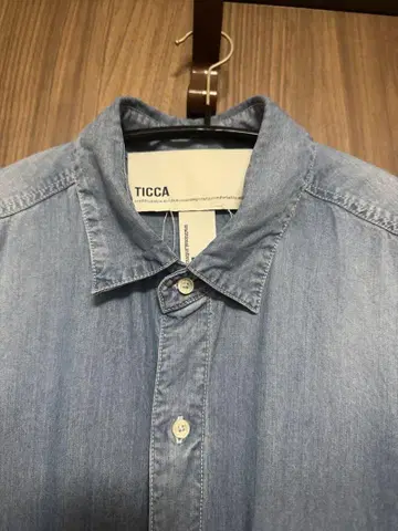 새상품급 TICCA Spick & Span 셀렉 데님 셔츠