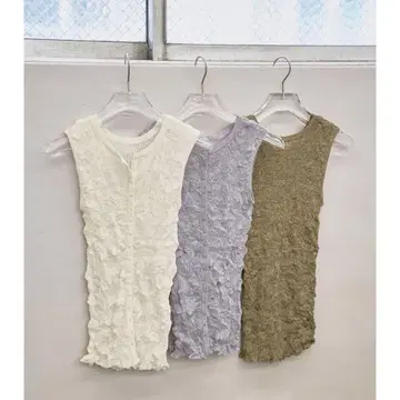 todayful 2way Sheer Knitvest