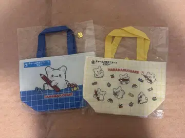 산리오 복권 하나마루오바케 참 포함 토트백 2개 세트