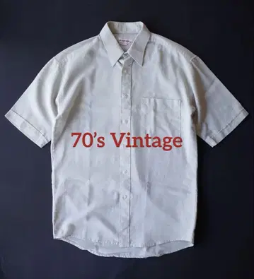 [ 레어 ] 70's 빈티지 McGREGOR 맥그리거 린넨 소재 셔츠