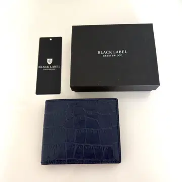 BLACK LABEL CRESTBRIDGE 반지갑 네이비