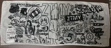 계속 한밤중이면 좋을 텐데. ZTMY 5TH 타월