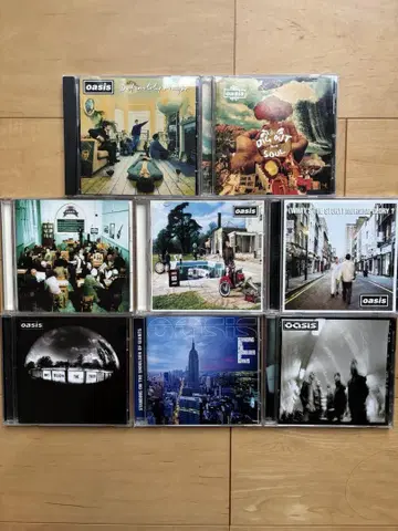 OASIS 오아시스 CD 앨범 8매 세트