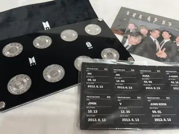 BTS Merch #20 코인 마그넷 사진 2매