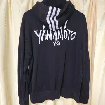 Y-3 후드 부착 후드티 S 블랙
