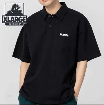 엑스라지 XLARGE 남성용 로고 빅 피케 셔츠 L