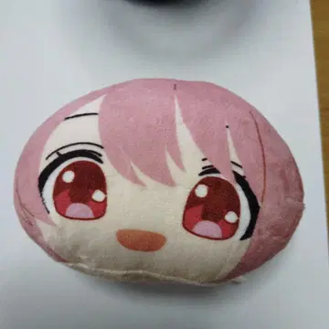 Vtuber 봉제 인형 핑크 캐릭터