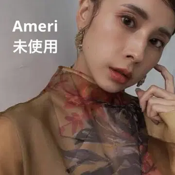 미사용 Ameri HARPER OVERSIZED SHIRT 구하기 어려움