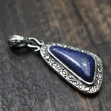 Silver925 라피스라줄리 & 성모 마리아 Lapis Lazuli