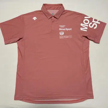 DESCENTE 데상트 MOVESPORT 골프 남성용 피케 셔츠 XO