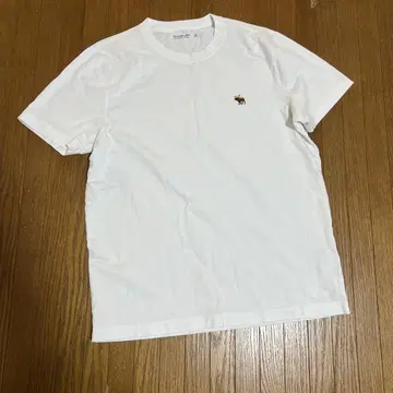 Abercrombie & Fitch 화이트 티셔츠 L