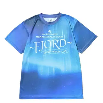 Mrs. GREEN APPLE fjord 10주년 기념 티셔츠